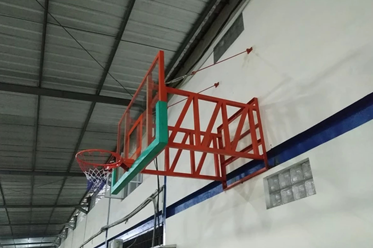 Ring basket wall mounted